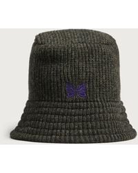 Needles - Shetland Wool Bucket Hat - Lyst