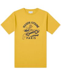 Maison Kitsuné - Racing Fox Comfort T-Shirt - Lyst