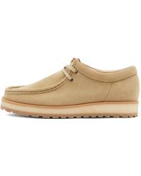 Clarks - Wallabee Scout Lo - Lyst