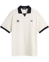 Fred Perry - Meyba Printed Polo Shirt - Lyst