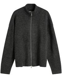 MKI Miyuki-Zoku - Mohair Blend Knit Track Jacket - Lyst