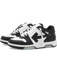 Off-White c/o Virgil Abloh - Off- Out Of Office Low Leather Sneakers - Lyst
