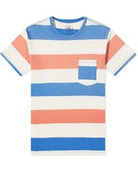 RRL - Norman Stripe T-Shirt - Lyst