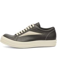Rick Owens - Leather Vintage Sneaks - Lyst