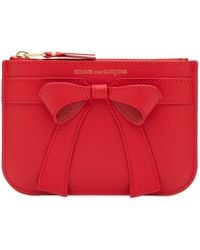 Comme des Garçons - Wallet Sa8100Bb Big Bow Wallet - Lyst