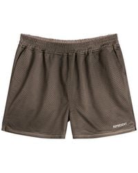 Represent - Washed Mesh Shorts - Lyst