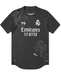 Y-3 - X Real Madrid 4Th Goalkeeper Jersey Top - Lyst