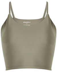 ADANOLA - Nylon Tank Bra Top - Lyst