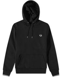 Fred Perry - Small Logo Popover Hoodie - Lyst