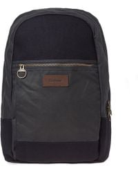 barbour lutz quilted jacket black