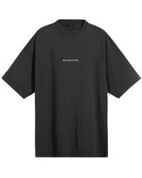Balenciaga - Uniform Merch Dry Jersey Oversized T-Shirt - Lyst