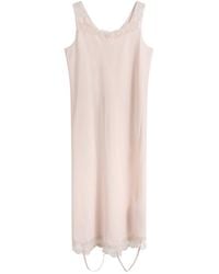 Maison Margiela - Mm6 Lace Cami Midi Dress - Lyst