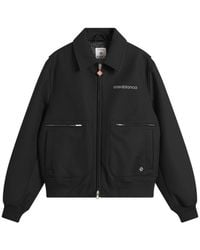 CASABLANCA - Wool Blouson Jacket - Lyst