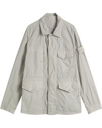 Stone Island - Ghost Piece Nylon Smerigliato Field Jacket - Lyst