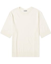 Jil Sander - Merino Wool T-Shirt - Lyst