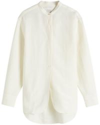Studio Nicholson - Curved Hem Shirt - Lyst