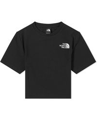 The North Face - Cropped Short Sleeve T-Shirt - Lyst
