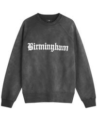 Beams Plus - Faded Print Raglan Sweat - Lyst