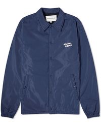 Maison Kitsuné - Handwriting Logo Coach Jacket - Lyst