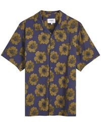 Wax London - Didcot Winter Poppy Vacation Shirt - Lyst