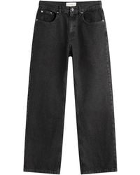 Second/Layer - Relaxed Baggy Washed Denim Jeans - Lyst