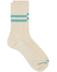 RoToTo - Hemp Organic Cotton Stripe Sock - Lyst