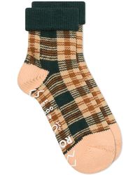 RoToTo - Check Comfy Room Sock - Lyst