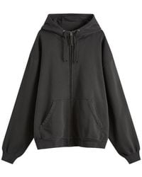 Maison Margiela - Numbers Jersey Hoodie - Lyst