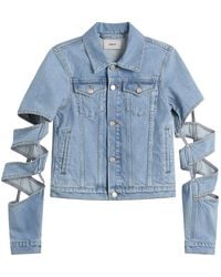 Coperni - Spiral Denim Jacket - Lyst