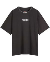Pleasures - Cut Here Heavyweight T-Shirt - Lyst