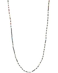 Mikia Beaded Necklace - Black