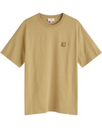 Maison Kitsuné - Bold Fox Head Patch Comfort T Shirt - Lyst