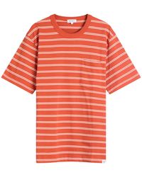Norse Projects - Holger Sailor Stripe Pocket T-Shirt - Lyst