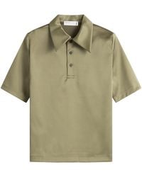 Toga - Toga Satin Stretch Polo Shirt - Lyst
