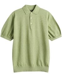 Beams Plus - Boucle Knit Polo - Lyst
