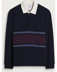 Wax London - Rowhill Heavy Cotton Rugby Shirt - Lyst