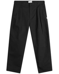 WTAPS Two Tuck Wide Trousers in Green for Men | Lyst