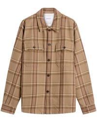 Norse Projects - Hjalmer Heavy Twill Check Overshirt - Lyst