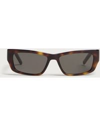 Saint Laurent - Saint Laurent M182 Jazz Monogram Sunglasses - Lyst