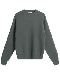 AURALEE - Soft Rib Knit Pullover - Lyst