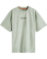 Napapijri - Split Logo T-Shirt - Lyst