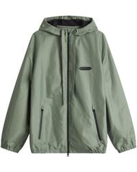 Lanvin - Hooded Windbreaker - Lyst