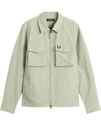 Fred Perry - Ripstop Pocket Overshirt - Lyst