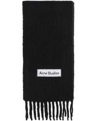 Acne Studios - Vally Embroidered Scarf - Lyst