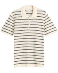 A.P.C. - Polo Shirt - Lyst