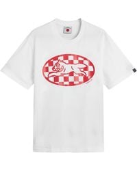 ICECREAM - Checker Running Dog T-Shirt - Lyst