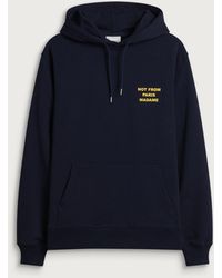 Drole de Monsieur - Bold Slogan Hoodie - Lyst