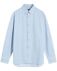 A.P.C. - Mathias Lighweight Denim Shirt - Lyst