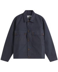 Cafe Mountain - Reverse Panel Workers Jacket - Lyst