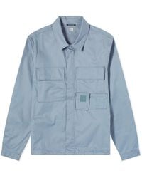 C.P. Company - Metropolis Gabardine Pockets Overshirt - Lyst